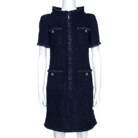 chanel navy blue dress|Chanel dresses official site.